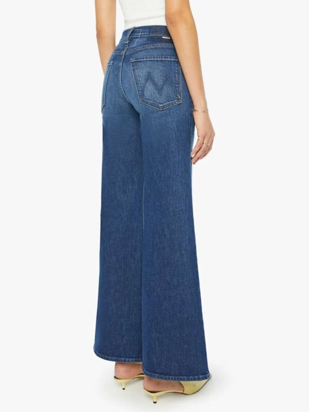 Mother The Tomcat Roller Skimp Flare Jeans - Picture 2 of 10